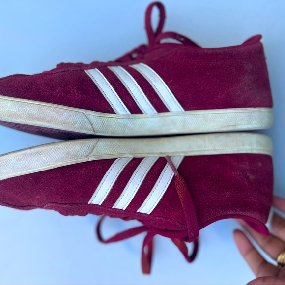 Adidas Womens neo burgundy shoes - Picture 3 of 3